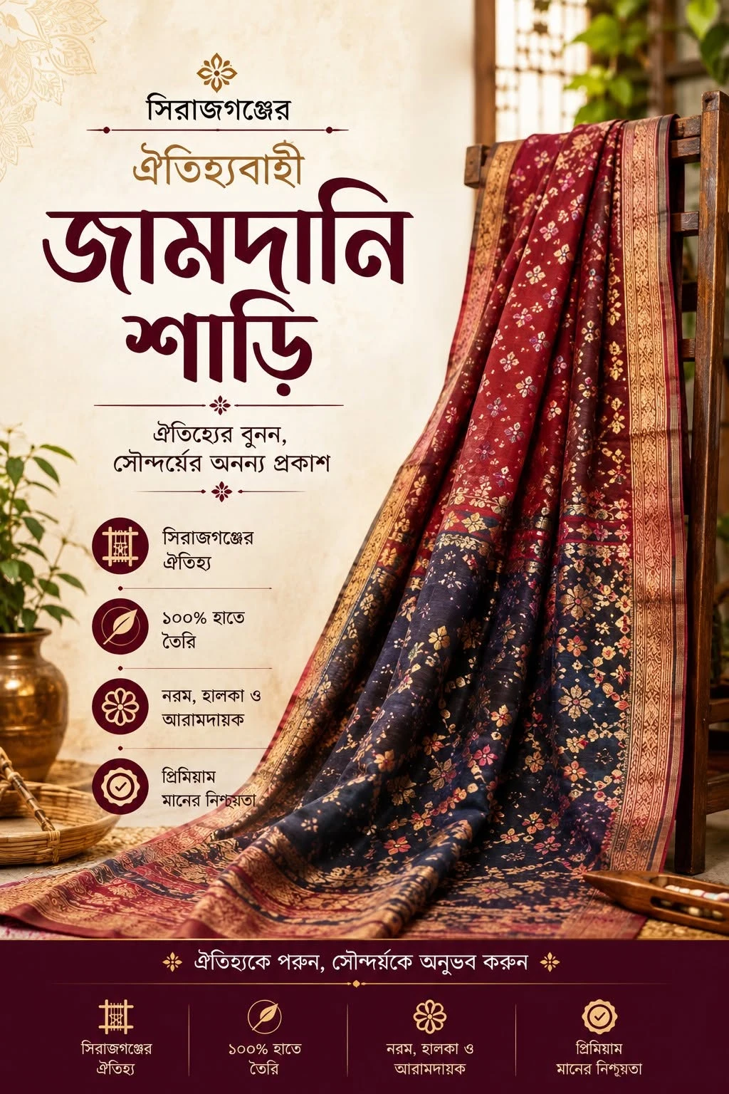 জামদানি শাড়ি